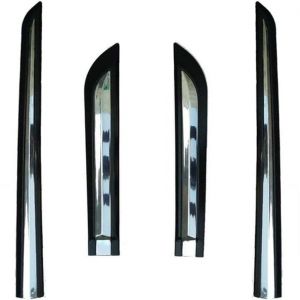 Door Side Beading For Grand i10 Nios - Silver & Black